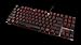 Ozone StrikeBattle - OZSTRIKEBATTLERSPRD - Teclado Gaming, Color Rojo