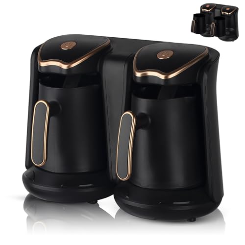 Cafetera Turca Eléctrica Portátil de 8 tazas 1200W