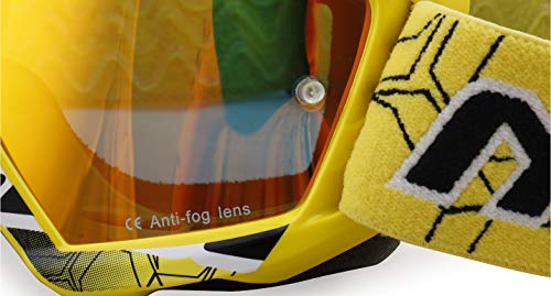 NENKI Maschera/Occhiali Motocross Bambino NK-1018