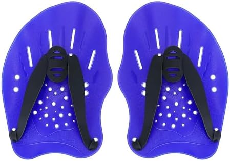 Contour Swim Paddles Hand, Swim Training Hand Paddles with Adjust...