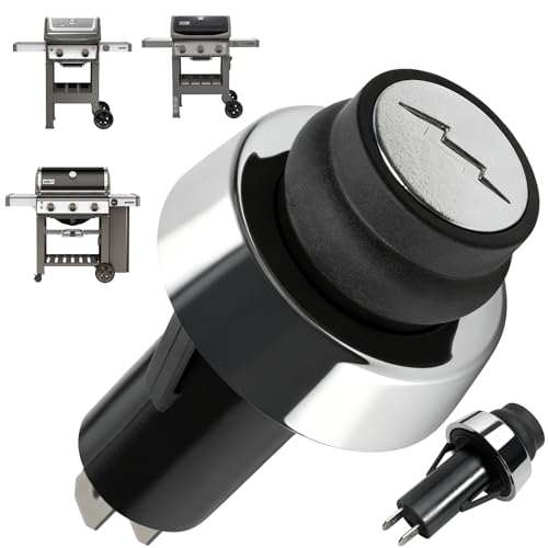66220 Spirit 2 Igniter Switch for Weber Genesis II & Spirit II Grill GS4 Igniter Button Replacement Spirit II E310 E210 S210 S310 Electronic Ignition Genesis 2 Grill Ignitor Replacement(2017-Newer)