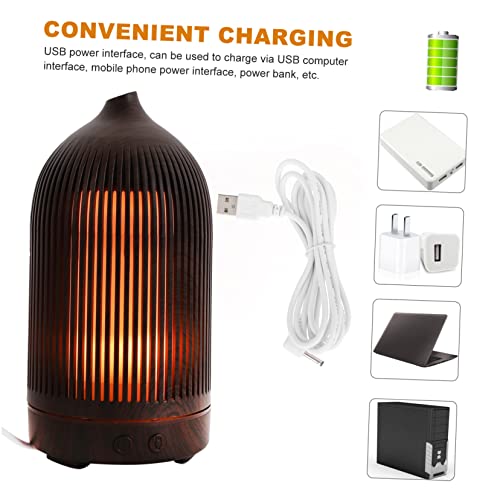 Diffuseur d'aromathérapie USB compact pour maison et bureau
