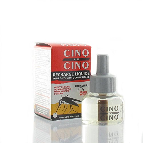 Cinq sur Cinq - Recambio de líquido antimosquitos (35 ml)