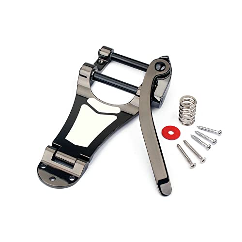 Black Chrome Tremolo Vibrato Tailpiece Bridge Electric Guitar Parts Hollow Body For Les Paul Guitar Musical Instruments Tools #TOP1