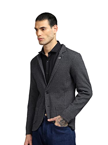 Image of Jack & Jones Men's Cotton Front Open Blazer