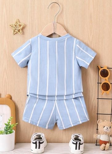 Image of THIIYA KIDS Boys Cotton Co-Ord Set | Printed T-Shirt & Shorts | Soft Comfortable Summer Wear for Kids