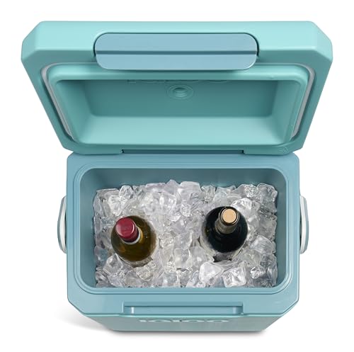 Image of Igloo Tag Along Too Coolers | Insulated Hard Shell Picnic Style Cooler | Rolling Ice Chest