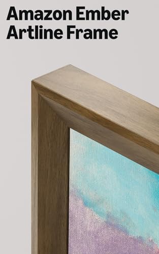 Image of Amazon Ember Artline Teak Frame for 55 inch art TV