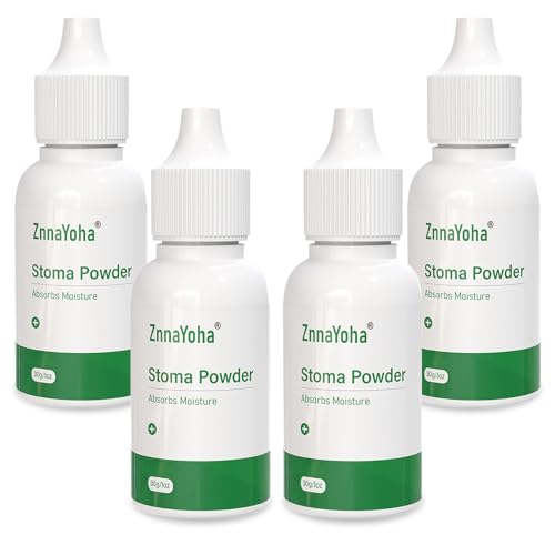 4 pcs stoma powderostomy skin barrier powdermedical protective skin care powderstoma adhesive powderostomy supplies 4 x 1oz