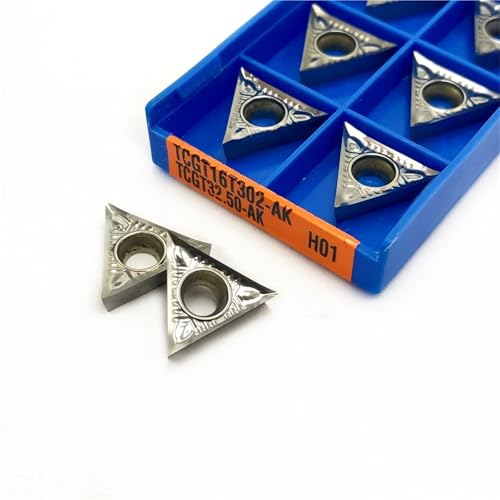 Kit 10 piezas TCGT16T302 TCGT16T304 TCGT16T308 fresas torneado miniatura 3