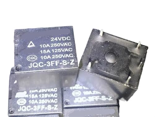 Relé de 9V CC JQC-3FF-SZ de 5 pines para reparación de fuentes y sustitución de componentes