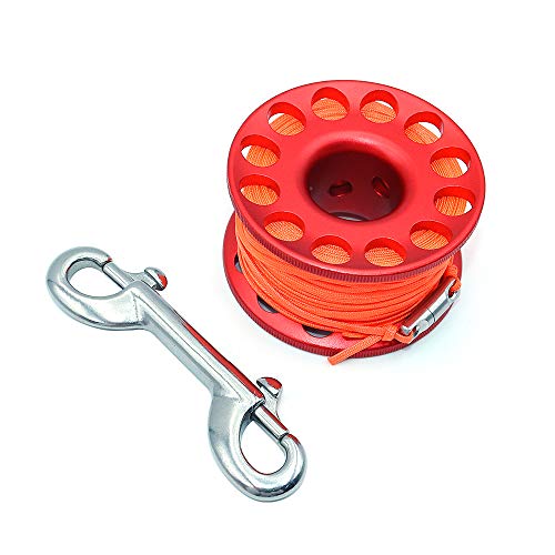 Namvo 30m Tauch Fingerspule, Fingerspule Fußtauchspule mit P-förmigem Haken zum Tauchen