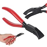 falzzange karosserie Ergonomischer und Rutschfester Griff: Die Abkantzange wurde mit einem ergonomischen Griff konzipiert, der aus gummiartigem Material besteht. Dies gewährleistet einen rutschfesten und bequemen Griff, erhöht den Arbeitskomfort und verringert das Risiko von Handrutschen.