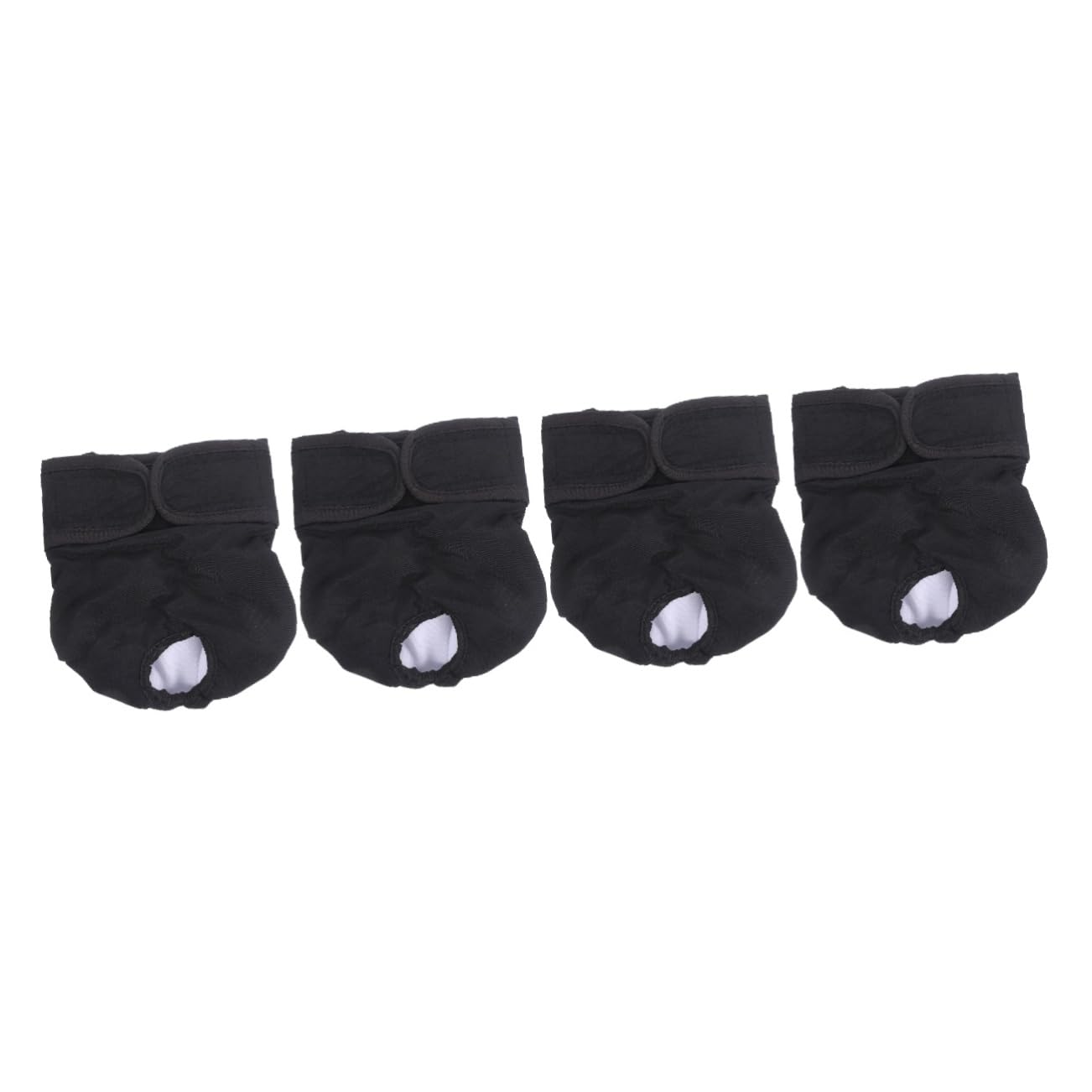 Didiseaon 4piezas Pañal Sanitario Reutilizable para Perros Bragas Absorbentes Ajustables para Mascotas Protección Período Fisiológico Diseño Elegante