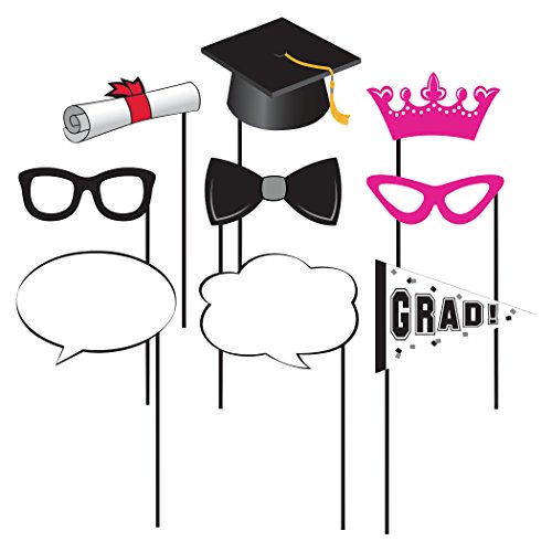 Beistle Assorted Retro Eyeglasses Party Photo Props