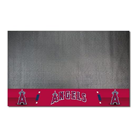 FANMATS MLB Los Angeles Angels Vinyl Grill Mat