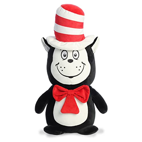 Cat in The Hat peluche doudou souple Dr Seuss Aurora 50cm