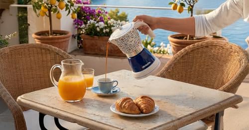 Cafetière Moka Électrique Ariete 1358 Capri Moka Aroma – 400W, 0,14L, 4 Tasses - vue 10