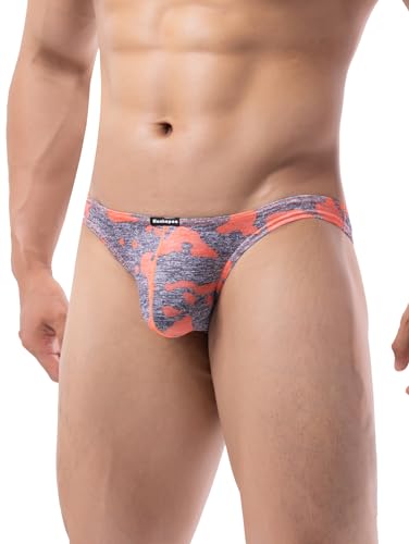 Men's cheeky Underwear Low Rise Stretch Support Bikini Briefs2