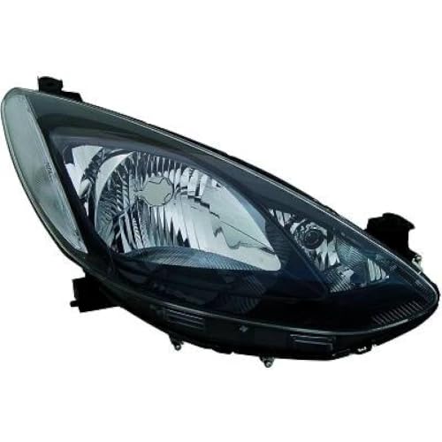 Faro delantero derecho H4 Mazda 2 2007-2015 halógeno para sustituir óptica opaca