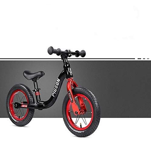 Affordable MGE Balance Bike,4 Year Old 12 Inch,Lightweight Wheels No Pedal Adjustable Saddle for 2 3...