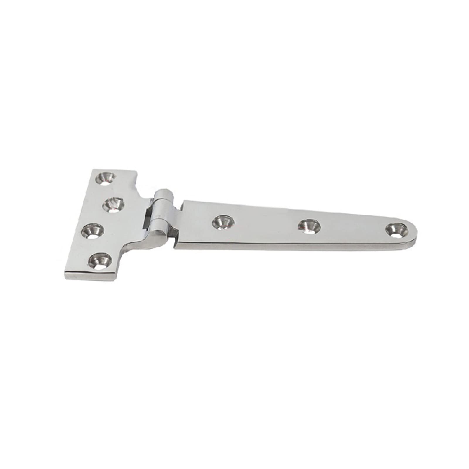 Rustproof Hinge for Marine Yacht Thickened Stainless Steel Casting Cabinet Drawer Glass Door Hinge Silver Latch Stainless