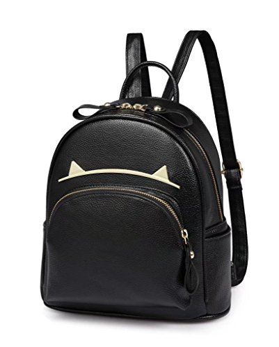 Femme Sac A Dos Chat Epaule Bandoulière Cabas Pochette PU Cuir Cover
