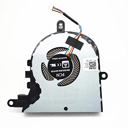 New CPU Cooling Fan Replacement for Dell Latitude 3590 L3590 E3590 Insipron 15 5570 5575 17-3780 3793 5770 Vostro 3580 3590 3591 3593 Series Laptop DC28000K9D0 DFS1503055P0T FX0M0 0FX0M0