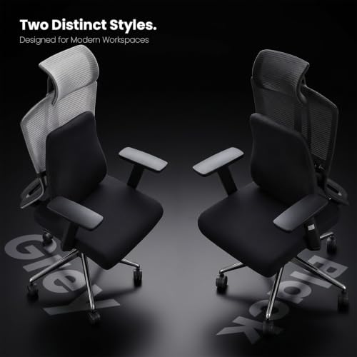 Image of ValorX USA Summit 2026 Ergonomic High Back Office Chair | Orthopedic Memory Foam Back Cushion | Smart Tilt-Lock Mechanism | Breathable Italian Mesh | 3D Armrest | 3 Year Warranty | Black & Grey