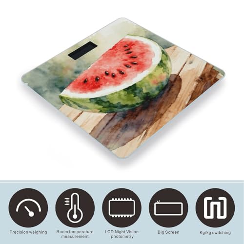 Báscula Digital para Baño Precisa y Estable con Pantalla LCD miniatura 3