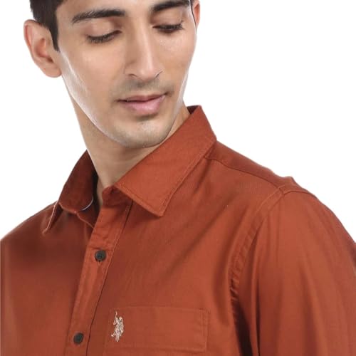 Image of U.S. POLO ASSN. Men's Cotton Regular Casual Shirt