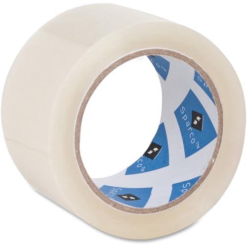 Sparco SPR64010 ruban adhésif de masquage et scellage transparent 55 yards