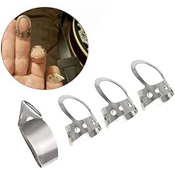 Les doigts cueillent la guitare Picks de doigt 4 de grande taille de guitare et de taille de banjo réglable - Les Beatles, Paul McCartney, John Lennon, RIngo Starr, George Harrison Les doigts cueillent la guitare Picks de doigt 4 de grande taille de guitare et de taille de banjo réglable – Image 6