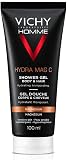 Vichy Homme Hydra Mag C+ Shower Gel 200ml - 8