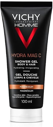 Vichy Homme Hydra Mag C+ Shower Gel 200ml - 8