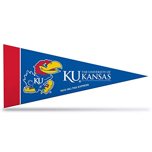 Image of Rico Industries NCAA Mini Pennant Set 4 inch x 9 inch Felt Mini Pennant Team Set (Includes 8 Pieces)