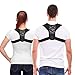 Posture Corrector: Upper Back Brace and Clavicle Support Plus Bonus Resistance Band. Correct Bad Posture, Rounded Shoulders, and Relieve Back and Neck Pain - for Men & Women (Reg/Medium)