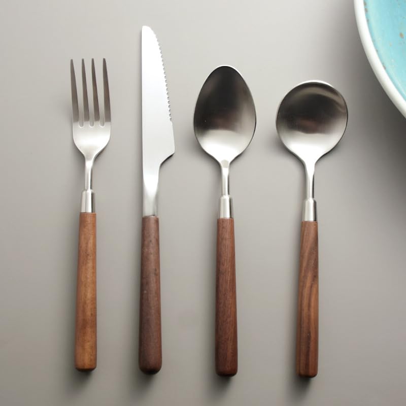 Set Cuchillos Cocina 4 Piezas Acero Inox miniatura 4