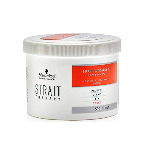 Schwarzkopf Strait Styling Therapy Post Treatment Balm - Cuidado capilar, 500 ml