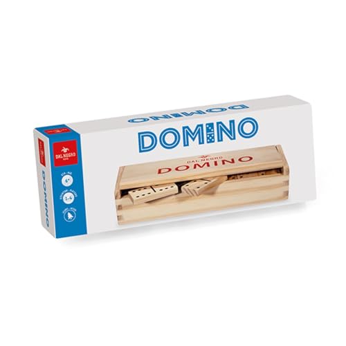 Dal Negro Black Wood with Domino/Shanghai Table Games Box miniatura 4