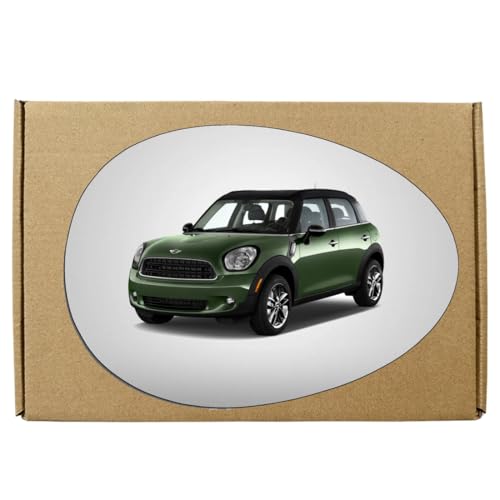 Miroir de rétroviseur compatible avec Mini Paceman 2012-2016 droit autocollant