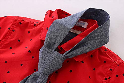 Mud Kingdom Little Boy Dress Shirt Long Sleeve Cute4