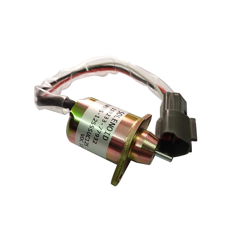 12V 119233-77932 Apagado De Combustible | Se adapta a Yanmar 3TNV88 19233-77931 for Woodward 1503ES-12S5SUC12S