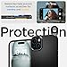 Spigen Thin Fit Designed for iPhone 15 Case (2023) [Hard Shell] [Military-Grade Protection] - Black