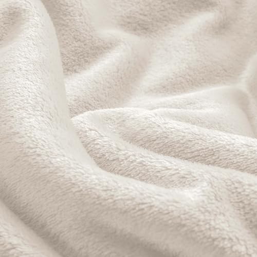 Image of BEDELITE Big Fleece Blanket 120 inch x 120 inch (10' x 10'), Super Soft Fluffy Fuzzy Oversized King for Bed, Couch, Sofa, Camping, Extra Large Blanket Fits Your Whole Family, Beige