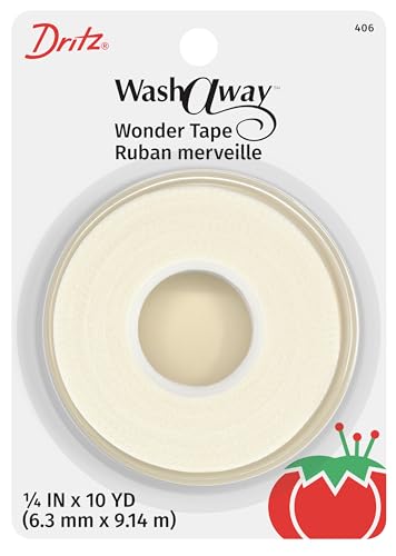Dritz 406 Wash Away Wonder Tape , 1/4-Inch x 10-Yards