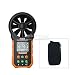 nktech nk-w5 Digital anemómetro Velocidad del Viento medidor de Flujo de Aire Volumen Ambiente con Pantalla LCD de Temperatura y Humedad USB Carga de Datos retroiluminación 9999 recuentos Imagen de nktech nk-w5 Digital anemómetro Velocidad del Viento medidor de Flujo de Aire Volumen Ambiente con Pantalla LCD de Temperatura y Humedad USB Carga de Datos retroiluminación 9999 recuentos