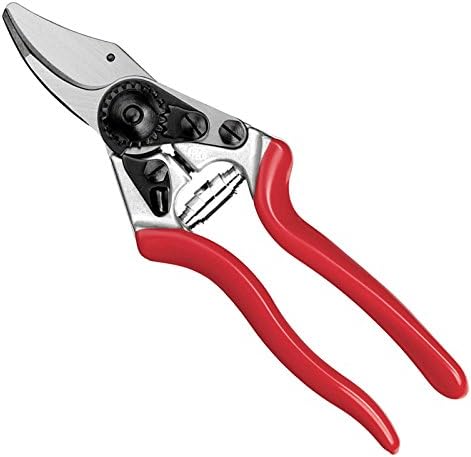 Felco F6 Pruning Shears – 7.7" Swiss-Made Garden Clippers for Medium Hands | Hand Pruners for Gardening | Garden Tool Cutter with Precision Bypass Blade, Forged Aluminum Handles, Replaceable Parts