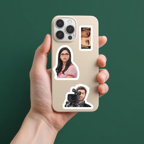 Image of Yeh Jawani Wanderlust Adventure Vinyl Sticker Pack of 60 | Waterproof Travel, Friendship & Romance Aesthetic Stickers for Laptop, Water Bottle, Suitcase, Journal & Helmet