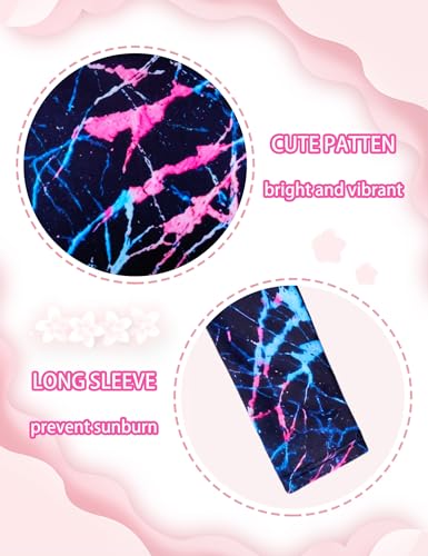 Image of Girls Rash Guard Swimsuit Two Pieces Adorable Swimswear Quick Dry Bathing Suit Long Sleeve